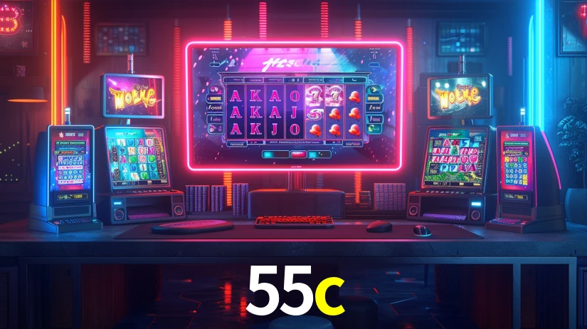 Sinta a adrenalina dos jogos de cassino com 55c
